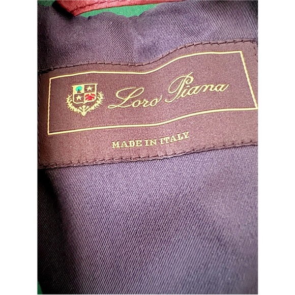 SOLD ❌LORO piana gorgeous poplin stretch green blazer jacket xs - Picture 5 of 10